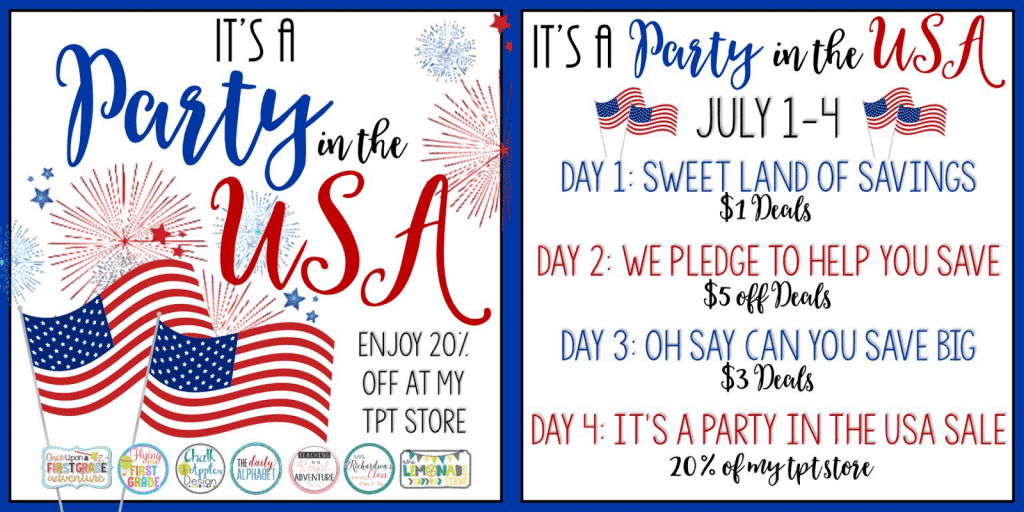 PartyintheUSASale - 4 Days of Summer Savings with #partyintheusatpt!