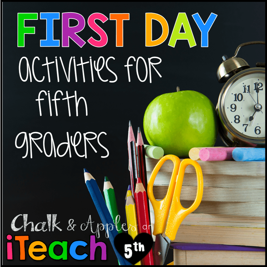 15 08BTSActivities - The First Week of School in Upper Elementary