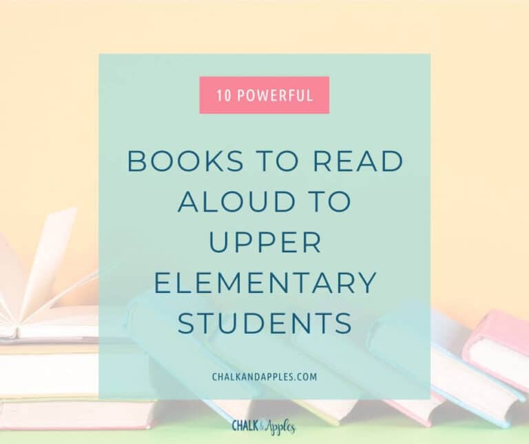 Books to read aloud to upper elementary students