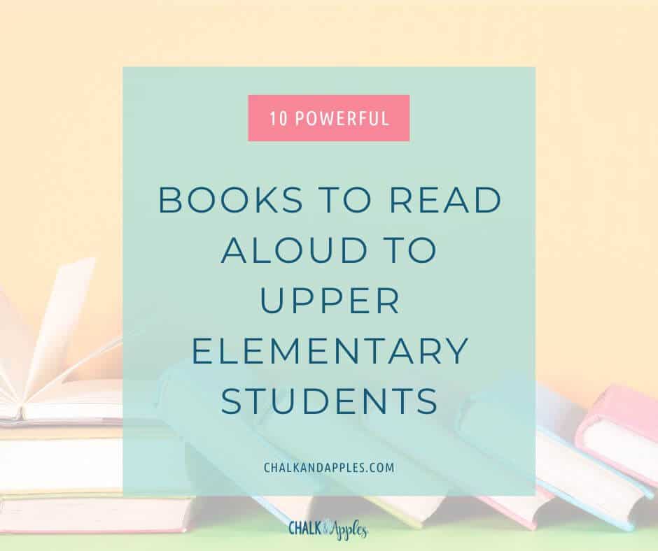 Books to read aloud to upper elementary students