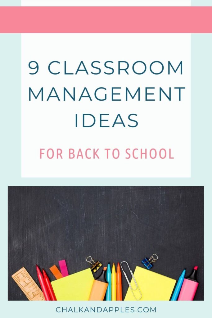 Classroom Management Ideas