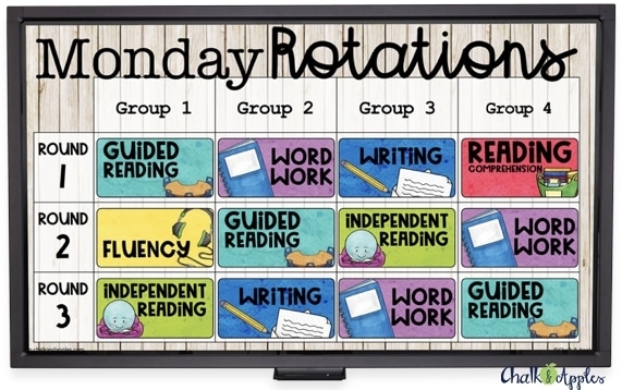 Managing the rest of the class during small group instruction is hard. Well, struggle no more… today I’m sharing my top tip ideas for reading centers!