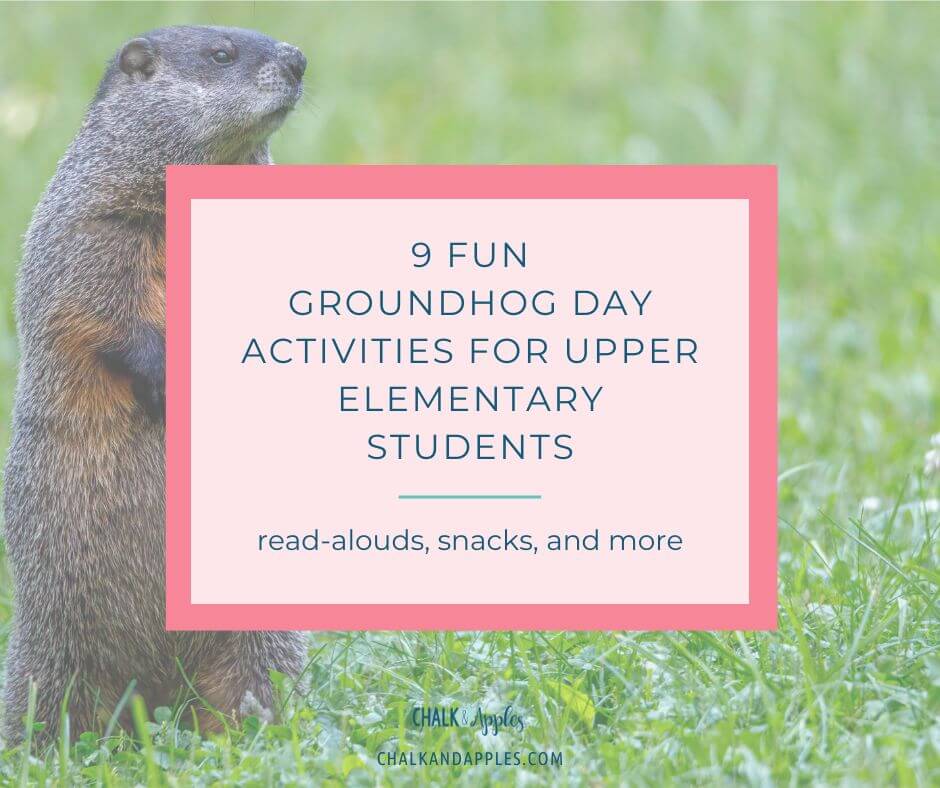 Groundhog day activities for upper elementary
