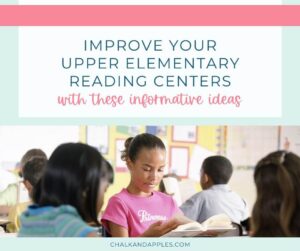 Improve your reading centers with these fun ideas