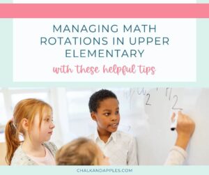 math rotations for upper elementary