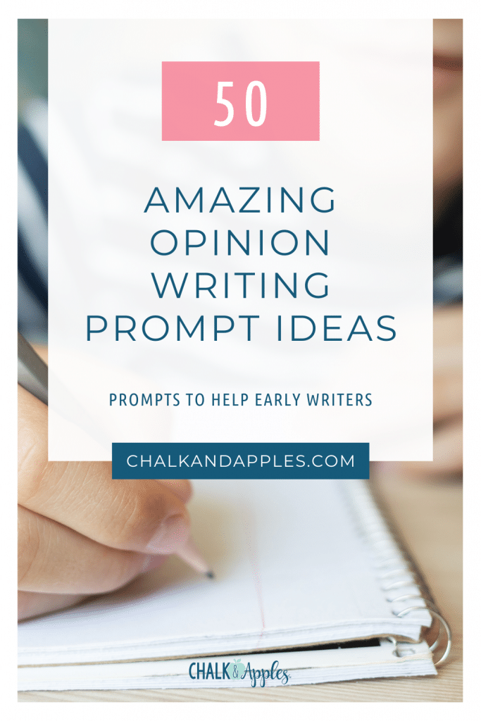 Opinion writing prompt ideas