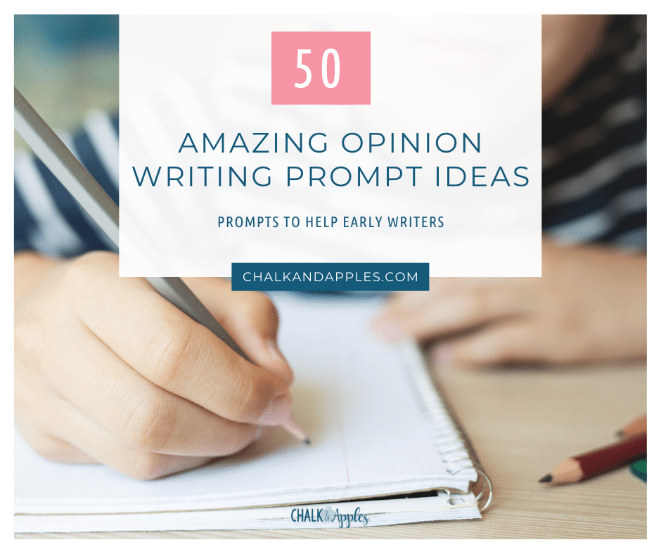 Opinion writing prompt ideas