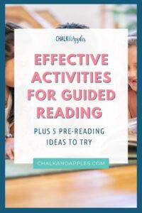 Effective activities for guided reading - ideas for pre-reading too
