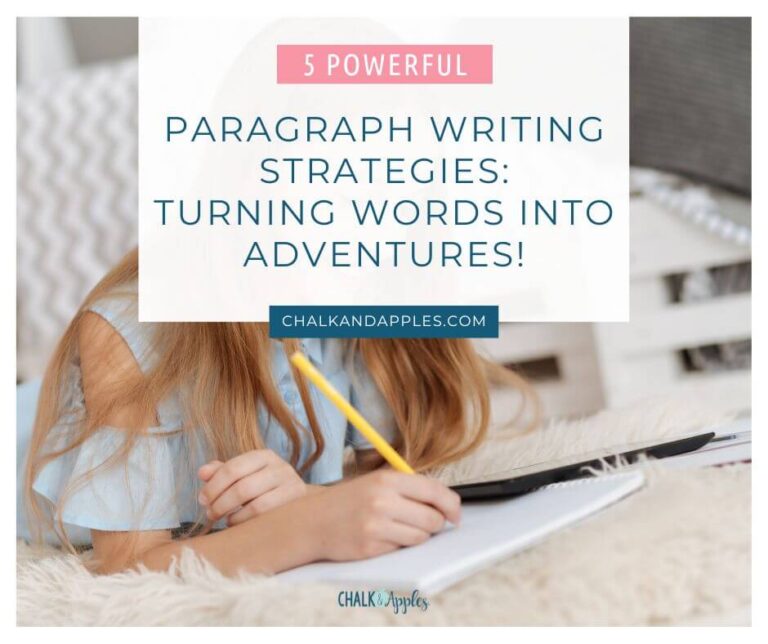 Strategies for paragraph writing