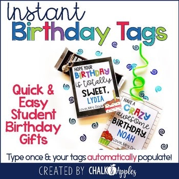 instant birthday tags