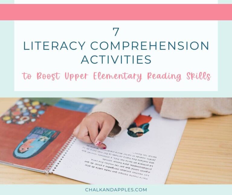 literacy comprehension activities for students