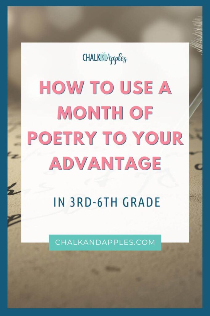 Using a month of poetry in the classroom