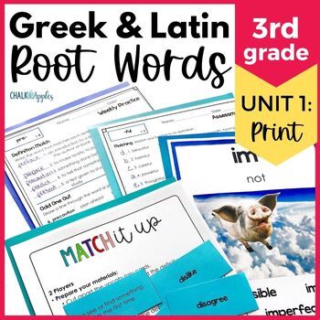 original 2695006 1 - 3rd Grade Vocabulary UNIT 1 - Greek & Latin Roots