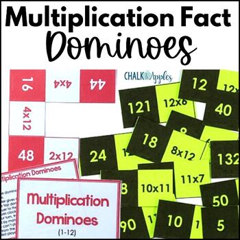 original 2787882 1 - Multiplication Fact Dominoes Game