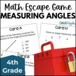 Measuring Angles Math Escape Game - Chalk & Apples