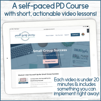 original 4770800 2 - Small Group Success - PD Course
