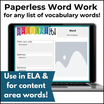 original 5415786 3 - DIGITAL Word Work for Big Kids: Vocabulary Activities