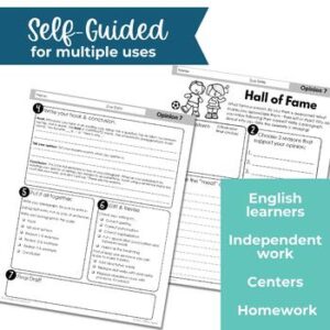 Paragraph Writing Bundle Weekly Writing Prompts for a Full Year - PRINT ...