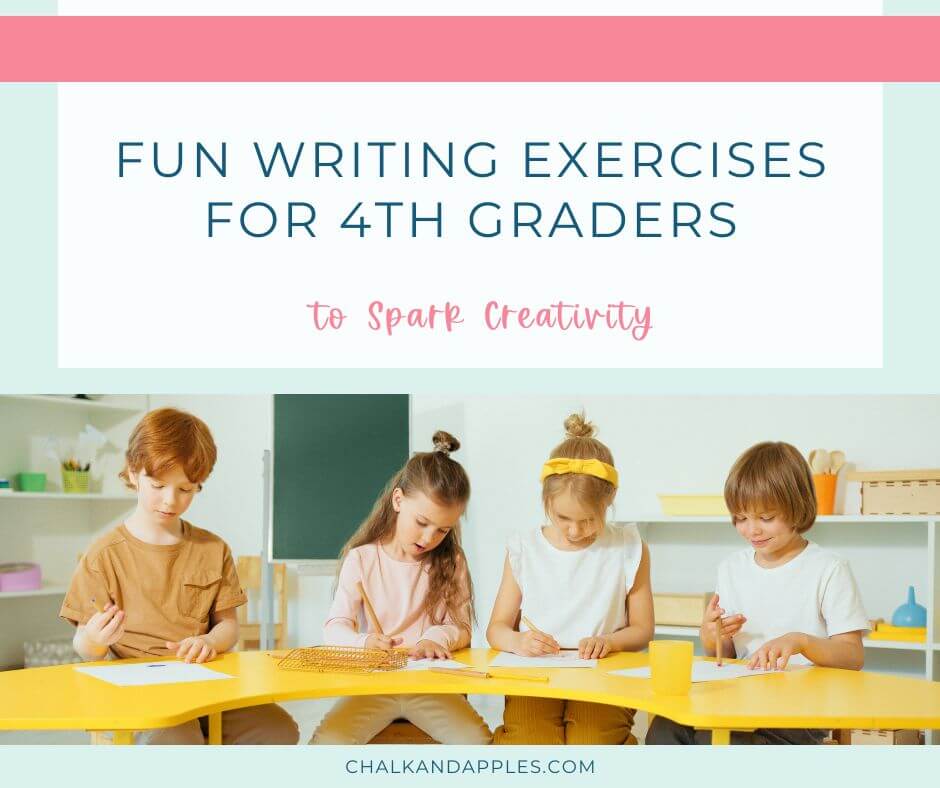 writing exercises for 4th graders to excite